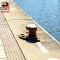 Bolardo marino de la cabeza en T del muelle de acero de China para el amarre